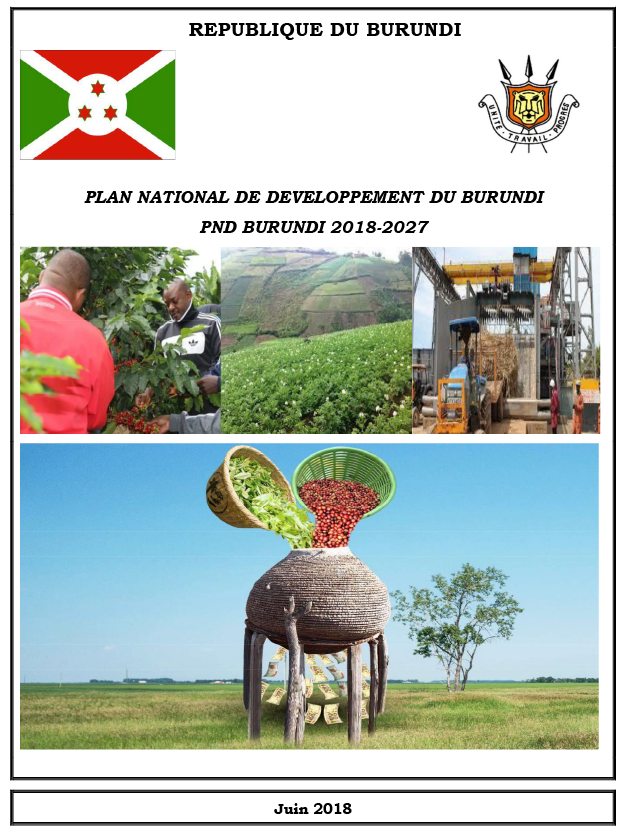 Chart 3: Republic of Burundi, National Development Plan 2018–2027