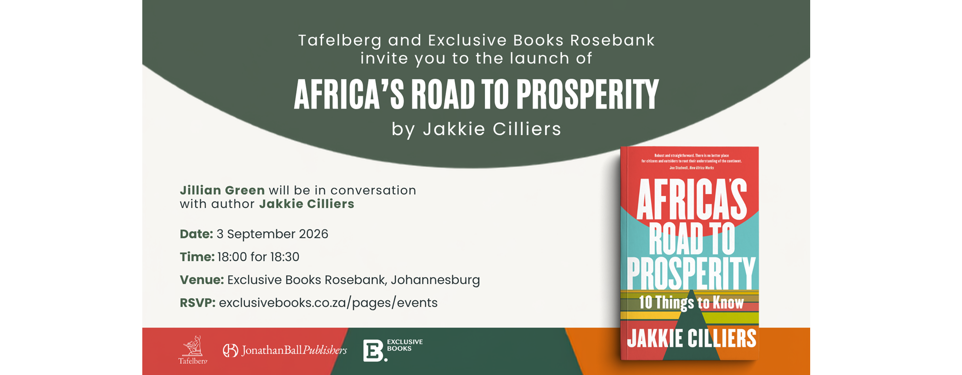 Book Launch: Africa's Road to Prosperity